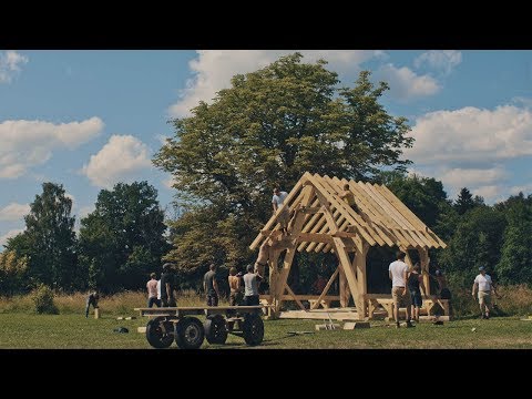 Building A Timber Frame Cabin - Northmen Guild's 10 Day Carpentry Course