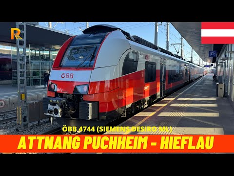 Führerstandsmitfahrt Attnang Puchheim - Hieflau (ÖBB, Österreich, April 2025) 4K