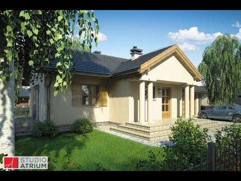 Projekt Domu MALY DWOREK PLUS Pracownia Projektowa Studio Atrium