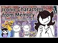 Drawing Characters from Memory w/ theodd1sout & SomethingElseYT