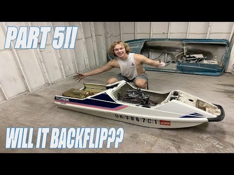 The CHEAPEST backflip jet ski build, Part 5.