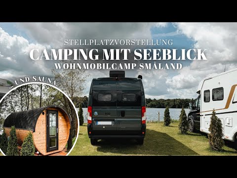 WOW! 🌟 Mit SEEBLICK und SAUNA 😍 | Wohnmobilcamp Småland