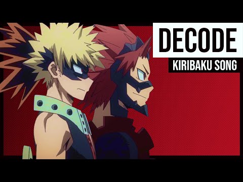 Original "Decode" inspired by Kiribaku in My Hero Academia (Kohei Horikoshi)