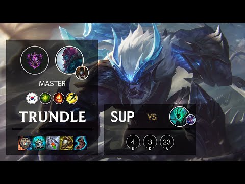 Trundle Support vs Thresh - KR Master Patch 10.22