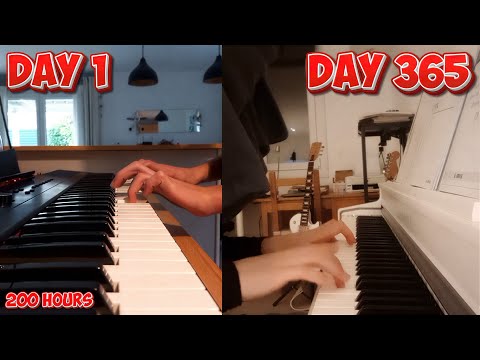 1 year progress at 16 years old : fantaisie impromptue and turkish marsh (200hours) Test