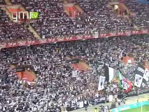 Vídeo mostra caloroso apoio dos adeptos do Vitória no jogo da Supertaça