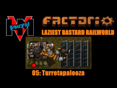 HMV Plays Factorio 0.15 - 05: Turretapalooza