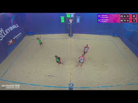 20:30 I. Yehorov / V. Antoniuk - D. Korobkov / V. Kushch 19.06.2022 | Winners Beach Volleyball