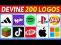 Devine le LOGO en 3 SECONDES | 200 Logos Célèbres | Quiz Logos 2024