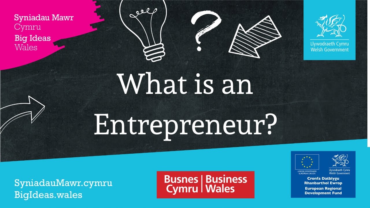 What is an entrepreneur?