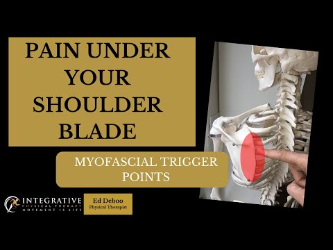 Muscle Knot Exercise for Pain in Shoulder Blade