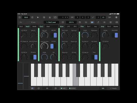 VAPoly Demo6 - Modulation Bar
