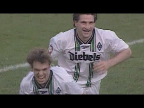 Borussia M'gladbach - Hansa Rostock, BL 1996/97 11.Spieltag Highlights