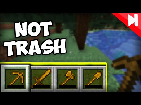 Never Throw Away Your Wooden Tools in Minecraft