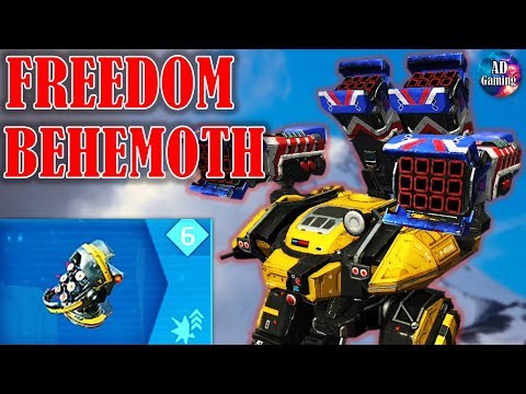 NEW AVALANCHE BEHEMOTH With 3 DAMAGE Module Gameplay - War Robots MK2 MAX WR