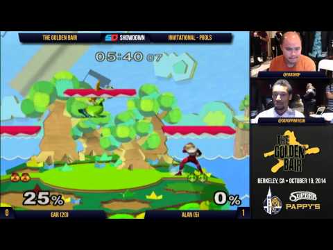 The Golden Bair - Pools: gaR (Sheik) vs Alan (Sheik, Peach)