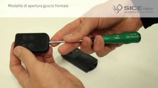 Radiocomando Sice Tech Qzero Nero - 4 Tasti, Rolling Code, Per Cancelli E Automatismi - Foto 11