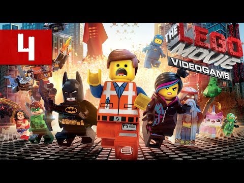 The Lego Movie Videogame (PS4) - Walkthrough - Part 4 - TT Wastes Studs | DanQ8000
