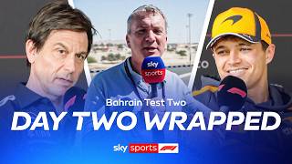 Mercedes continue to impress! | Day Two F1 Testing Wrapped