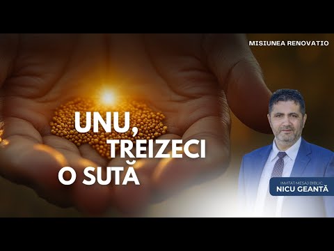 Nicolae Geantă - Unu, Treizeci,  O sută | 25 Ianuarie 2025