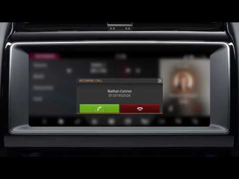 How to use the InControl Touch Pro interactive side panel | Jaguar F-PACE (16MY)