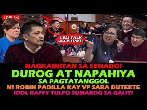 VP SARA DUTERTE BUKING NA SI MARY GRACE PIATTOS! NAPAHIYA ROBIN PADILLA! ATTY LUISTRO | RAFFY TULFO