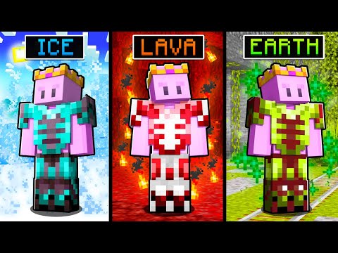 Insane Minecraft Manhunt: Trims = Powers!