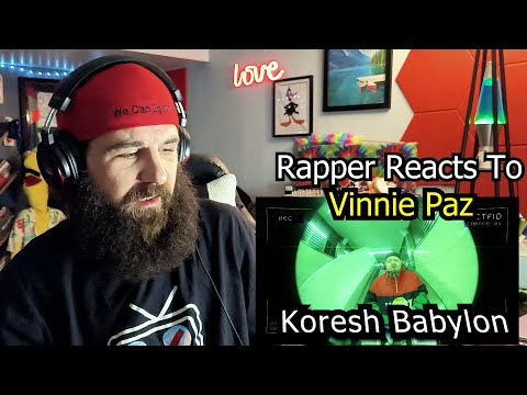 Rapper Reacts To Vinnie Paz "Koresh Babylon" - Official Video