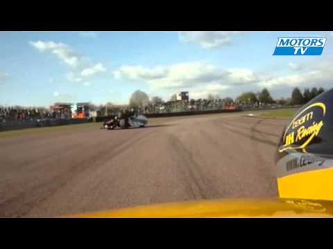 Crashes British F1 Sidecar championship 2012