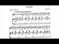 Charles Ives - Serenity for Voice and Piano (1919) [Score-Video]