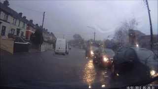 preview picture of video 'Caught out by the flood on commons road by dinos blackpool cork'