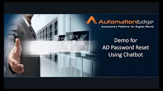 Chatbot - AD Password Reset