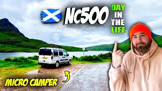 Camper van Day in The Life on The NC500 - Ullapool / Loch Maree