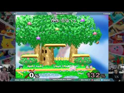 Jersey Japes N#04   SSBM W2   Cosmosis VS Mars