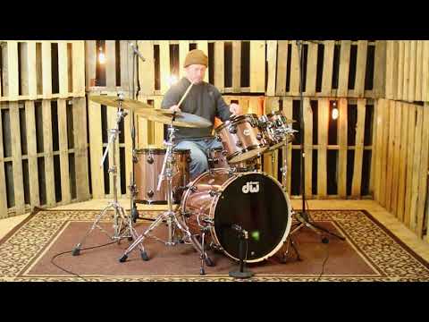 DW Collector's Maple Copper Drum Set - 22, 10, 12, 16, 6.5x14 - SO#1155155