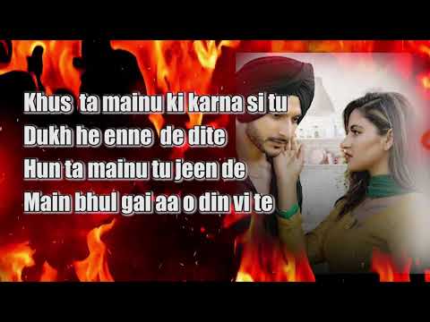 Safaiyan ( Lyrics) Navjeet Goldboy | kjatti | Latest Punjabi romantic song | Punit kool