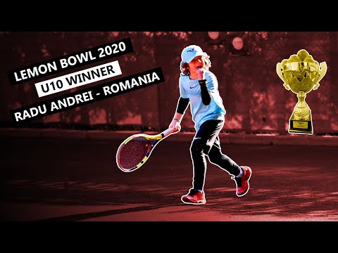 LEMON BOWL 2020 EXPERIENCE - U10 WINNER - RADU ANDREI - ROMANIA