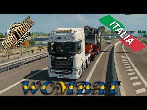 ETS2 - Scania R730 hauling In Italy from Bologna to Livorno