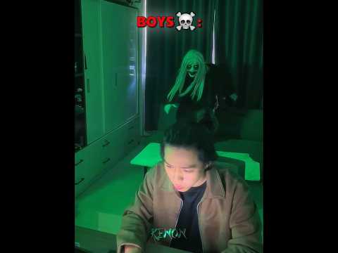 Ghost moments girls vs boys #trollface #edit #troll