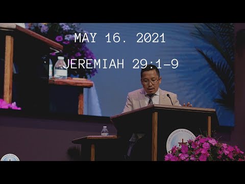 Pastor Van Ṭha Kam Thang - "NAN UMNAK HRANG ṬHATNAK KAWL UH" (Jerimiah 29:1-9)