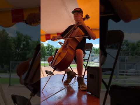 Marshmallow-Alone on Cello Live at Crystal Frolics