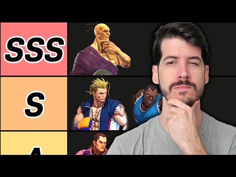 The FINAL Street Fighter V Tier List