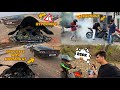 Drag Race MUSTANG GT Vs ZX10r Burnout Fight With Random Girl