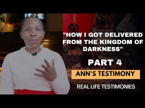 LIFE IS SPIRITUAL PRESENTS: ANN'S TESTIMONY  PART 4 - "How I Got Delivered "