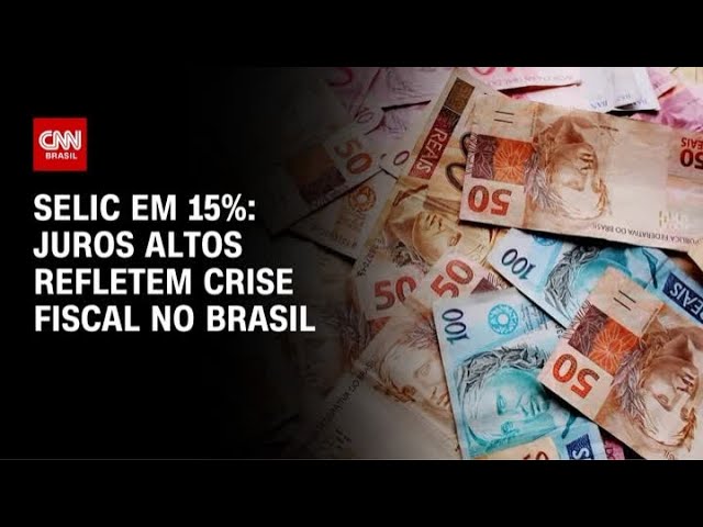 Juros altos refletem crise fiscal no Brasil | CNN PRIME TIME