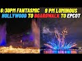 Live Hollywood Studios Fantasmic To Boardwalk Then Epcot Luminous 9pm At Walt Disney World 1 3 2026
