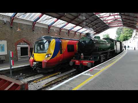 61306 Mayflower with The Royal Windsor Steam Express on the 22nd June 2021.