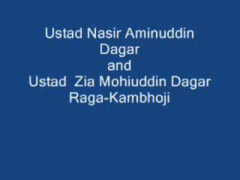 Ustad Nasir Aminuddin Dagar and Ustad Zia Mohiuddin Dagar - Raga Kambhoji,Kolkata,1980s