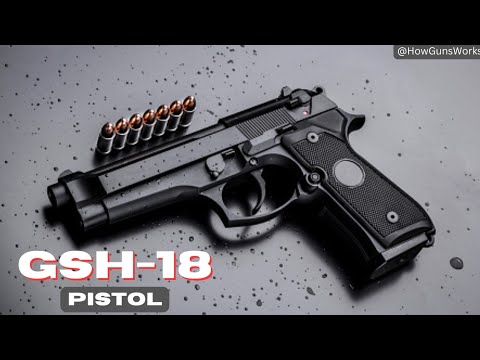 The GSh-18 Pistol: A Russian Handgun for the Modern Battlefield😎@How_Guns_works