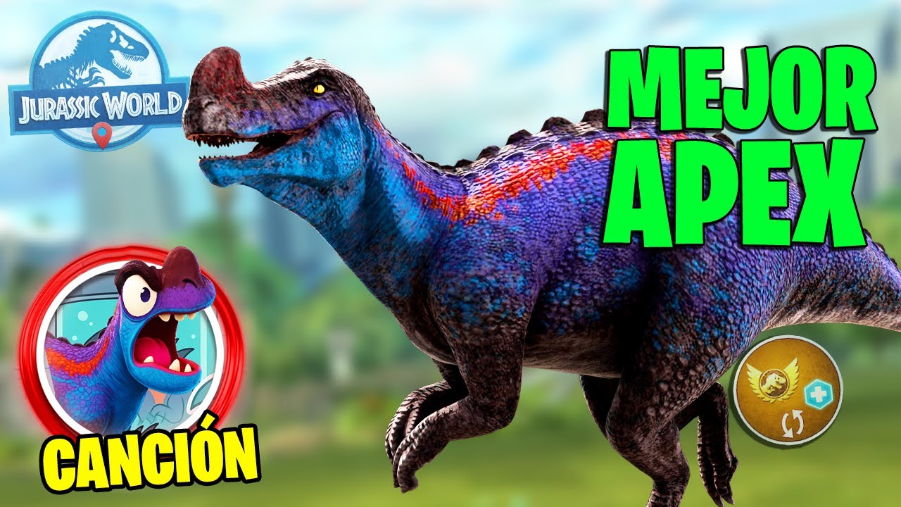 FUKUITOPS TIENE un COMBO MORTAL! MEJORES DINOSAURIOS APEX Jurassic World Alive [Incluye canción]